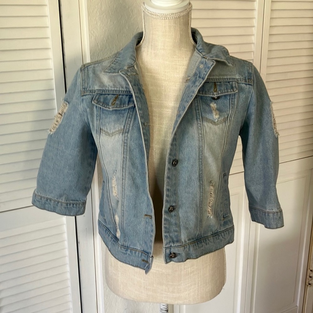 Women's Light Blue Denim Jacket